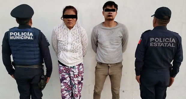 Detienen a pareja por probable de secuestro de mujer