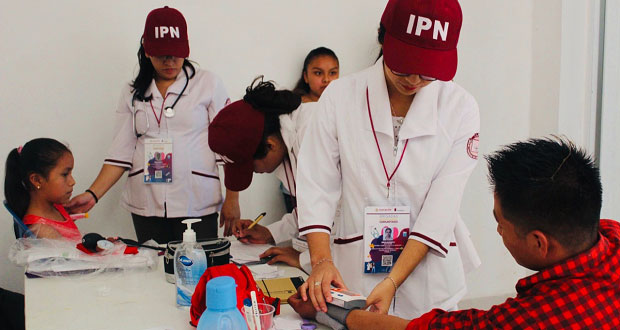 Estudiantes del IPN realizan servicio social en Huitzilan