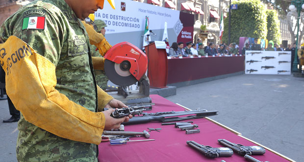 Gobierno estatal cambiará armas por electrodomésticos en 2020