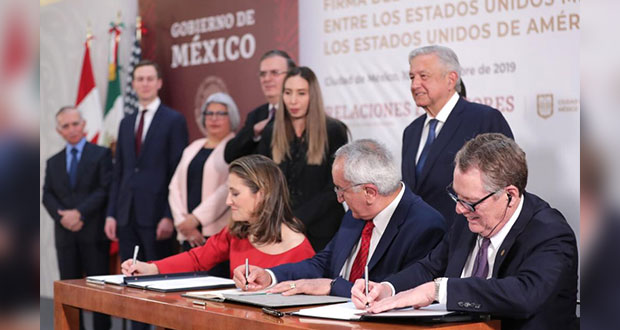 México, EU y Canadá firman modificaciones adicionales al T-MEC