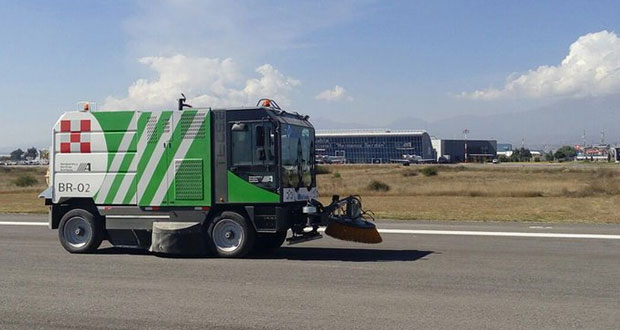 Por actividad del Popo, aeropuerto de Puebla para labores 2 horas