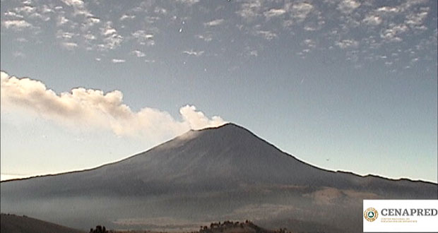 Popocatépetl volvió a retomar actividad volcánica hace 25 años