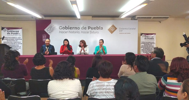 Segob capacita a personal del DIF para prevenir trata de personas