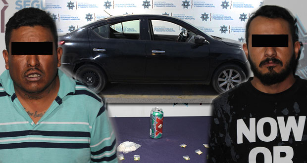 Detiene SSC a 3 hombres por robo a tienda departamental en Amalucan