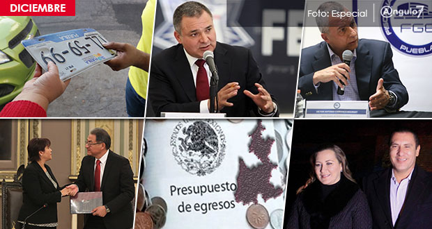 Anuario 2019: en diciembre, anuncian reemplacamiento; detienen Genaro García y renuncia Carrancá