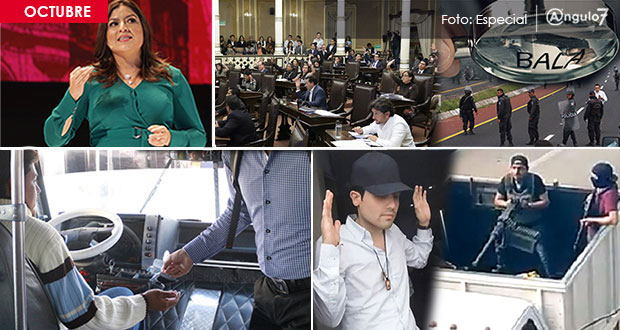 Anuario 2019: en octubre, aumenta pasaje, informe de Rivera y tiran Ley Bala