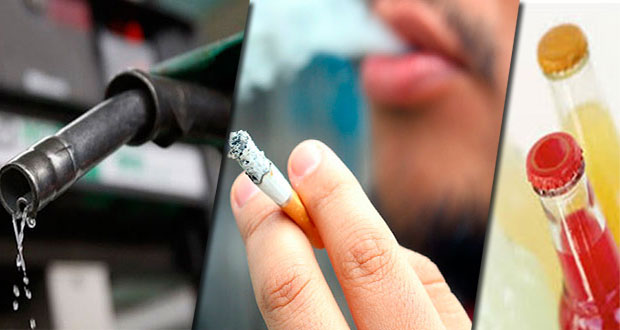Van aumentos a gasolina, cigarros y bebidas saborizadas en 2020