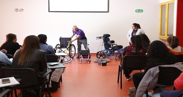 DIF capacita a fisioterapeutas de 87 municipios de Puebla