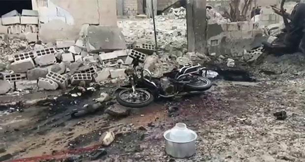Mueren ocho personas tras explosión de coche bomba en Siria