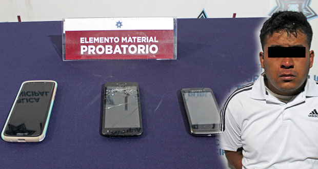 Policías municipales detienen a hombre por robo en ruta 41