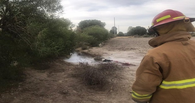 Protección Civil atiende tres fugas de gas LP en Tepeaca y Acatzingo