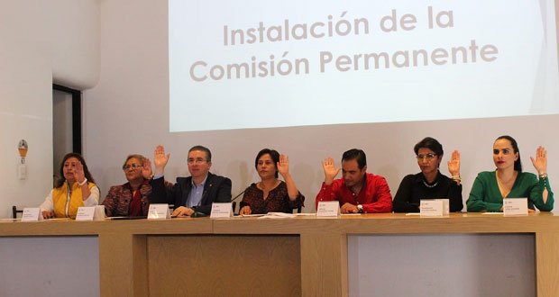 Se instala Comisión Permanente del Congreso del estado