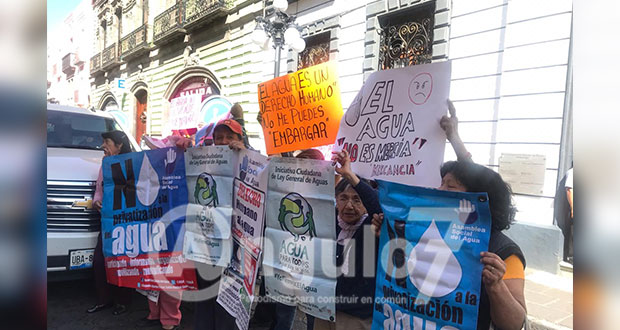 En Congreso poblano, corregirán reforma para prohibir cortes de agua a casas