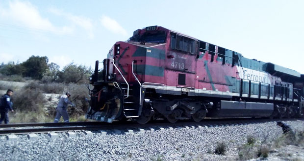 En Puebla, robo y vandalismo en vías férreas baja 12% en 11 meses