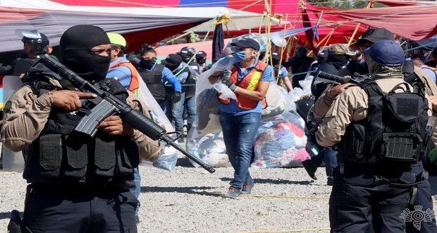 SSP ha decomisado casi 200 dosis de diversas drogas en Puebla