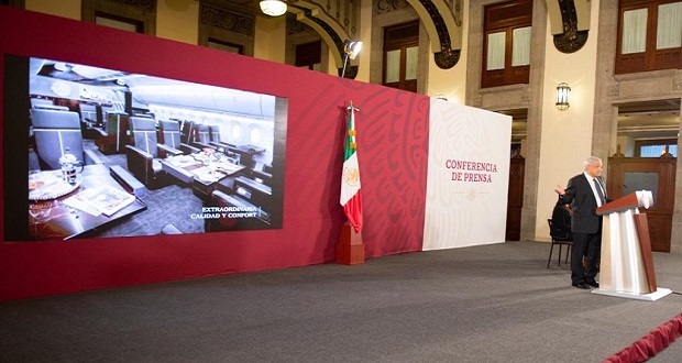 Evalúa Federación rifar avión presidencial con “cachitos” de $500