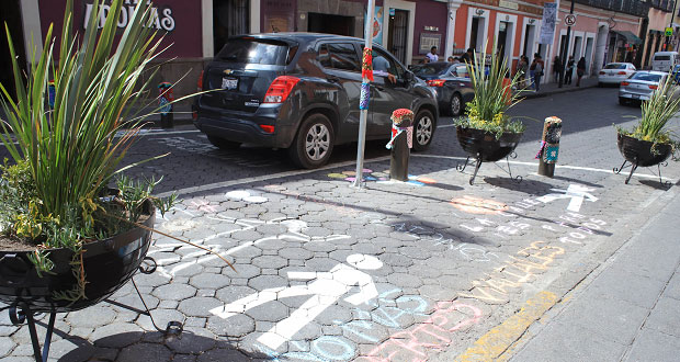 Activistas concientizarán a ciudadanía sobre beneficios de bolardos