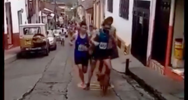 Atleta patea a perro en carrera y marca le quita patrocinio