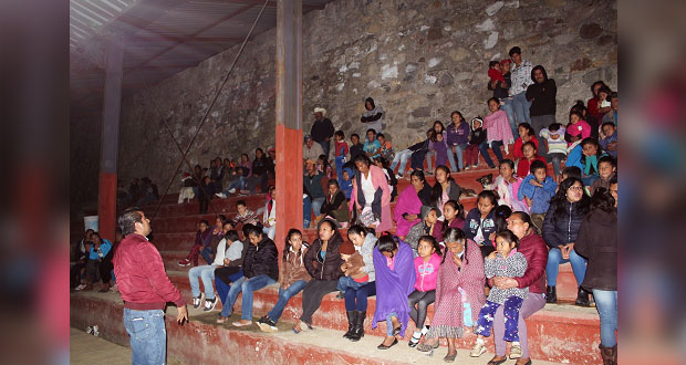 Avanza obra en preescolar de comunidad de Huitzilan de Serdán