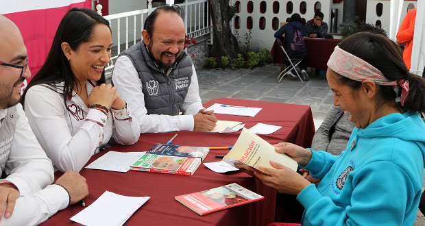 Escucha gobierno a 4 mil 810 poblanos; Barbosa, a 86