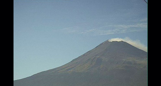 Incrementa su actividad volcánica el Popocatépetl, alertan