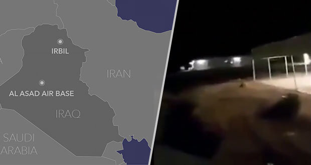 Irán contraataca: lanza docena de misiles contra tropas de EU en Irak