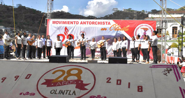 Cumplirá 29 años el Movimiento Antorchista en Olintla