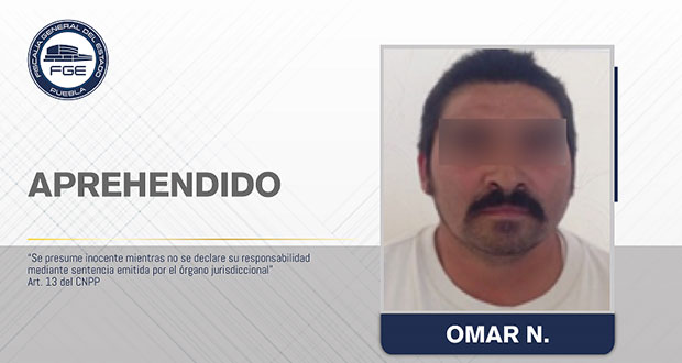 FGE detiene a presunto violador de menor en Chiautla
