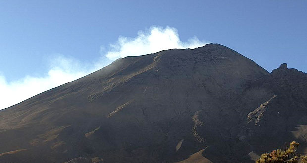 Popocatépetl presenta 154 exhalaciones; sigue en amarillo fase dos