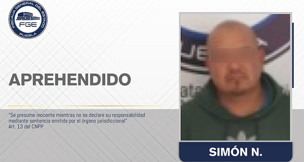Detienen a presunto responsable de homicidio en Atlixco hace 7 años