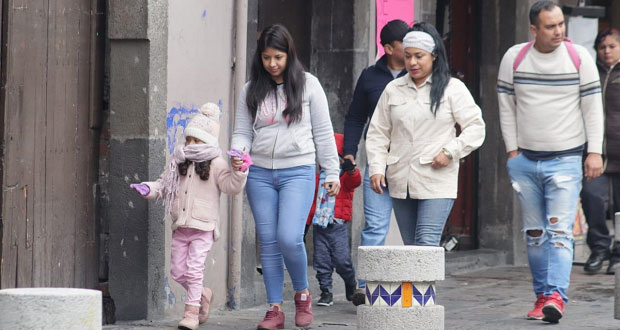 Temperaturas de templadas a frías en Puebla: PC