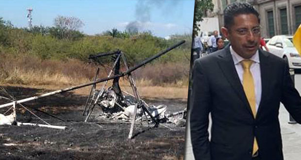 Muere alcalde de Ocuilan, Edomex, por desplome de avioneta donde viajaba