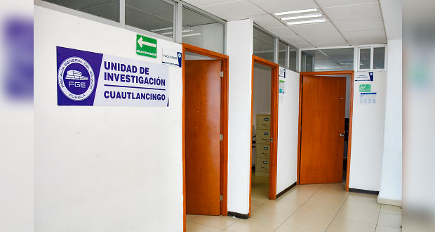 Ponen en marcha agencia del Ministerio Público en Cuautlancingo