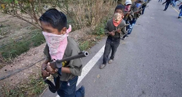 Prepotentes y sin vergüenza, quienes arman a niños en Guerrero: AMLO