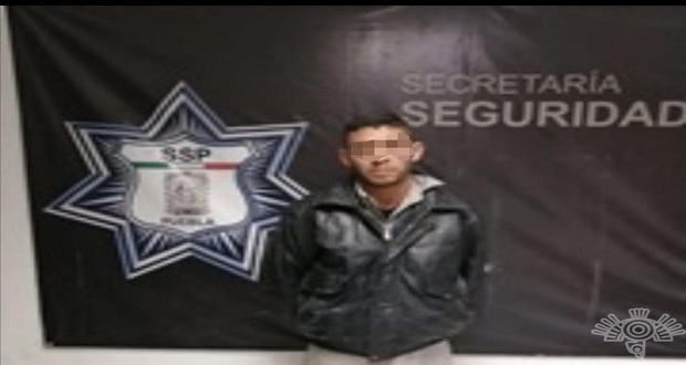 Policía Estatal detiene a presunto asaltante en Reforma Sur