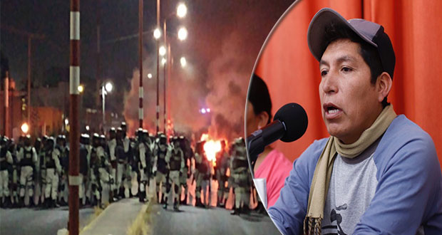 ONGs exigen liberar al activista Miguel López; bloqueo carretero se mantiene