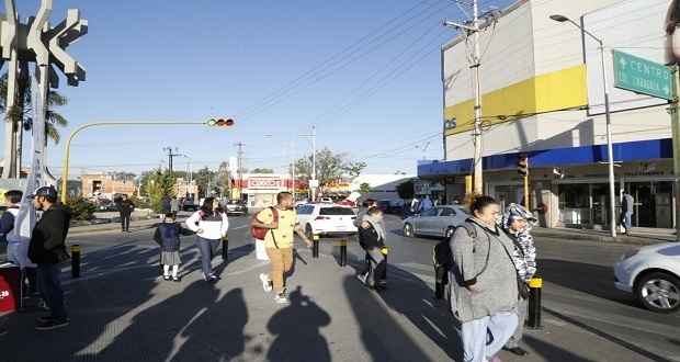 Por 54 muertes viales, Comuna invierte 3mdp en bolardos para proteger peatones