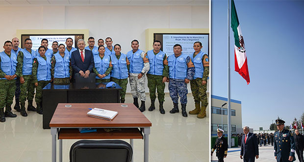 México, con centro de entrenamiento permanente para misiones de paz
