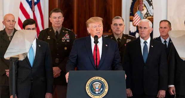 Trump busca nuevo acuerdo nuclear; irán advierte su venganza inicia