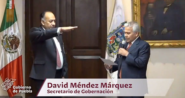 Tras renuncia de Manzanilla, David Méndez asume titularidad de Segob