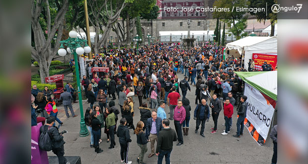 Tardan poblanos 6.12 minutos en desalojo de macrosimulacro; mejoró tiempo: PC