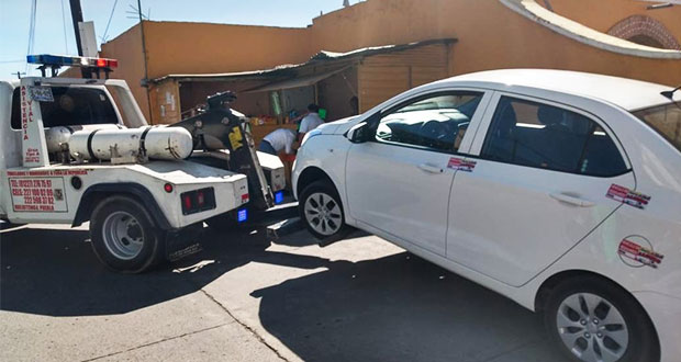 SMT detiene 77 unidades de transporte por no contar con permiso