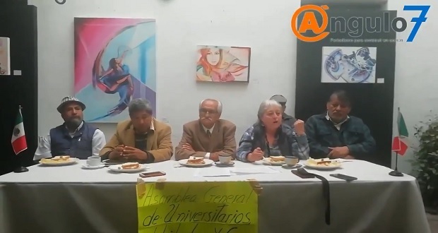 Auditoría transparenta recursos, no viola autonomía de la BUAP: jubilados