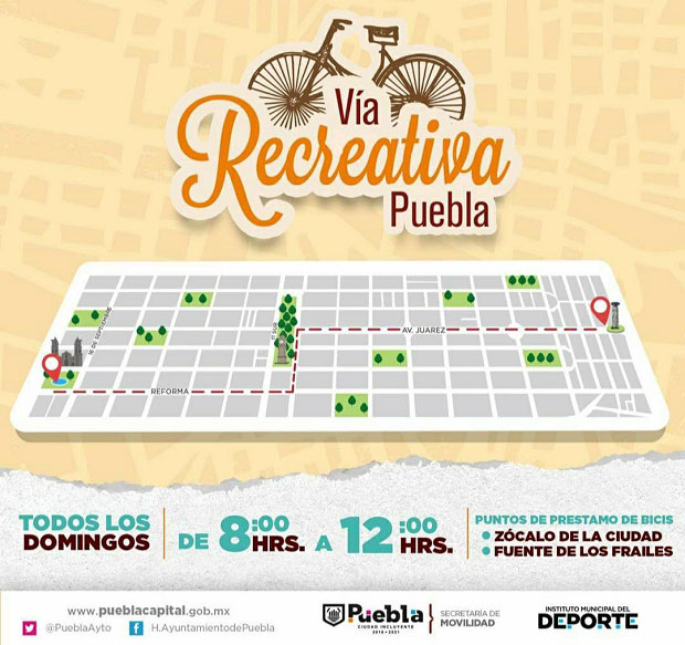 El domingo se realizará la primera Vía Recreativa del año