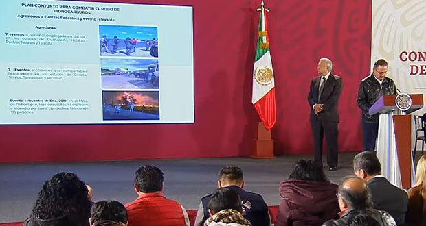Para combatir huachicol, Federación operará poliducto en Texmelucan