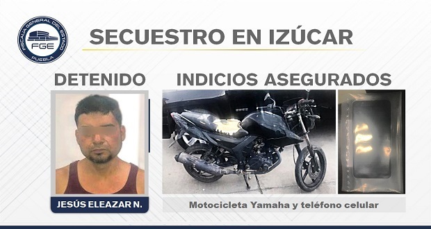 Fisdai detiene a presunto secuestrador en Izúcar