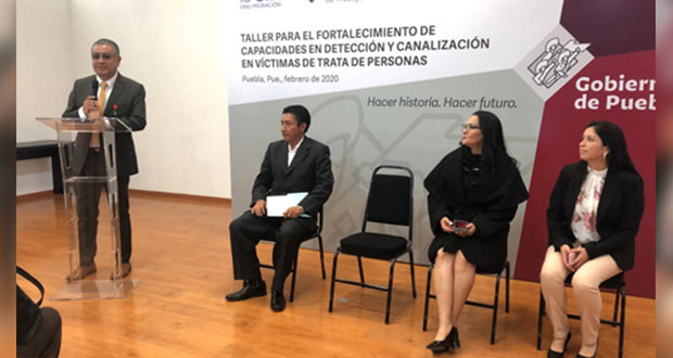 Puebla, comprometida a erradicar trata de personas: Cuéllar