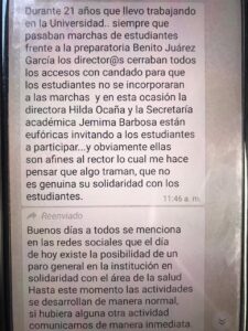 Acusan que marchas de BUAP son orquestadas por gente afín a Esparza