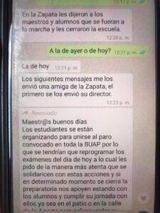 Acusan que marchas de BUAP son orquestadas por gente afín a Esparza