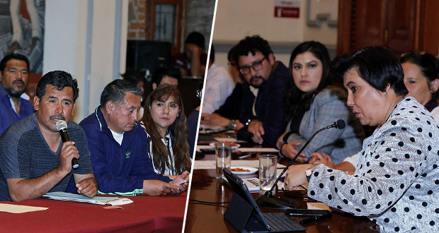 Claudia Rivera se reúne con 46 líderes de colonias de Puebla capital